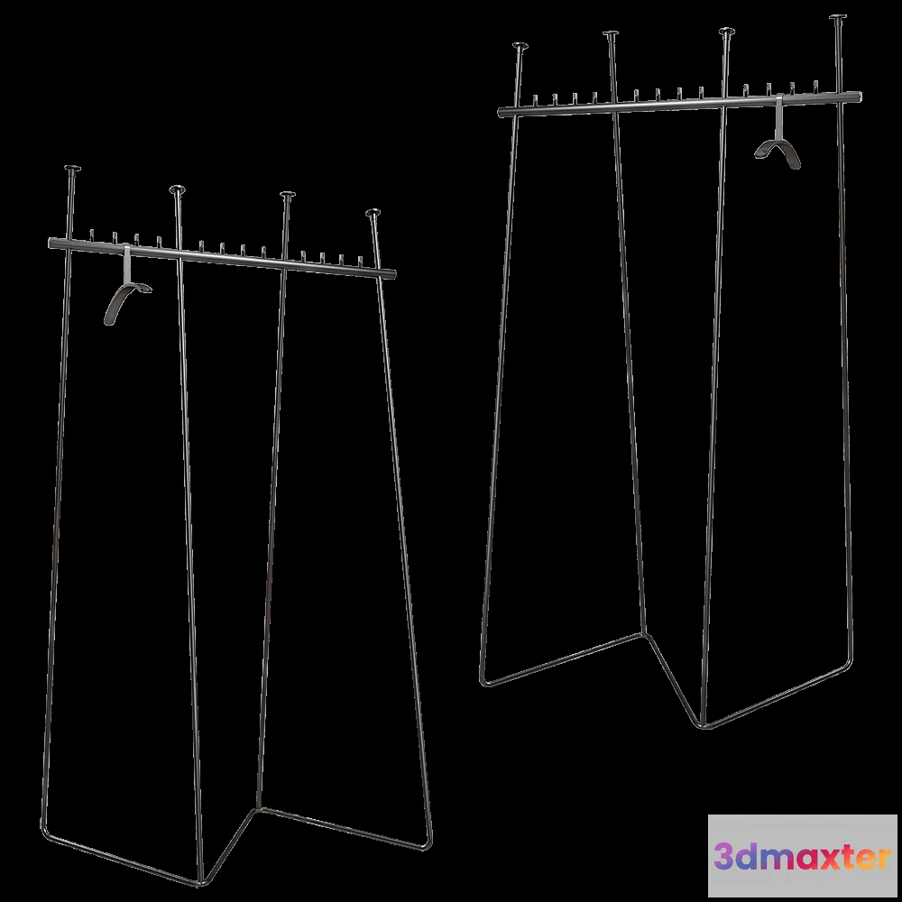 1623732 - Inno - Coat rack Two-Step 3D Max