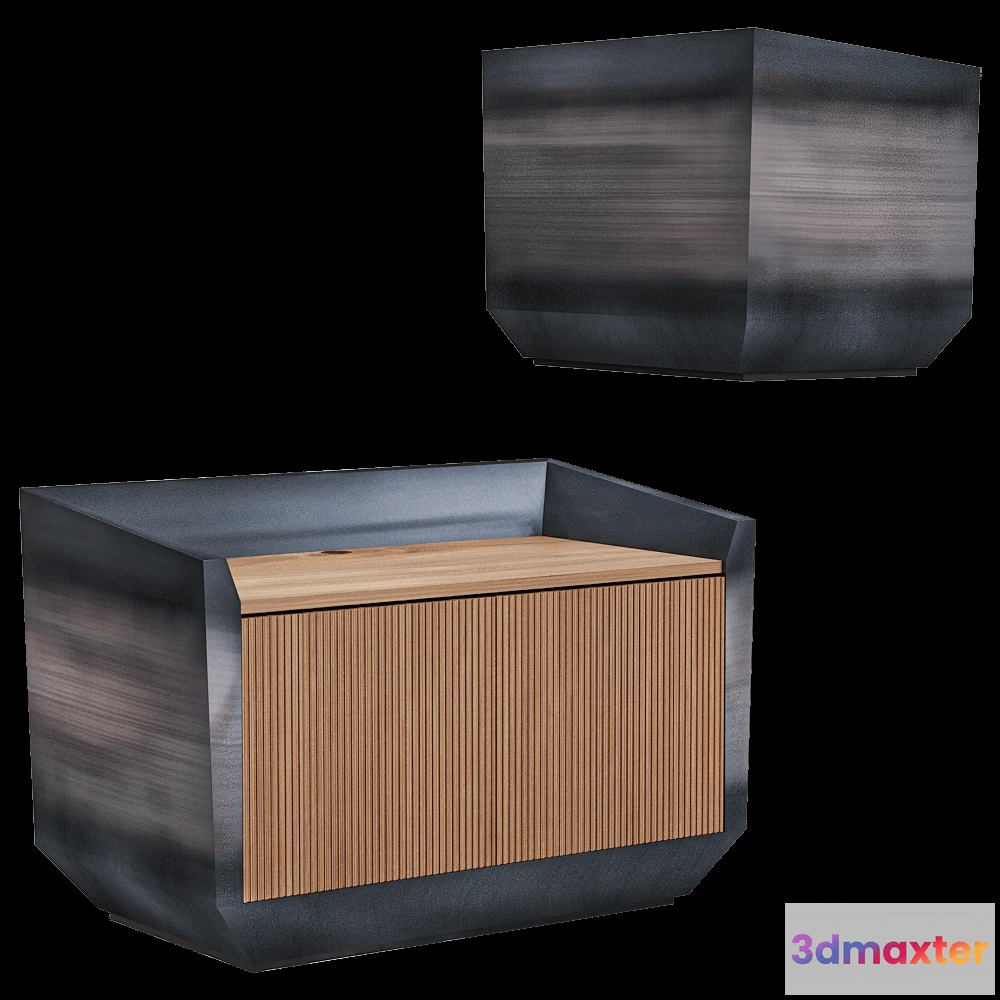 1623756 - Isomi - Greeter Linea Steel 3D Max