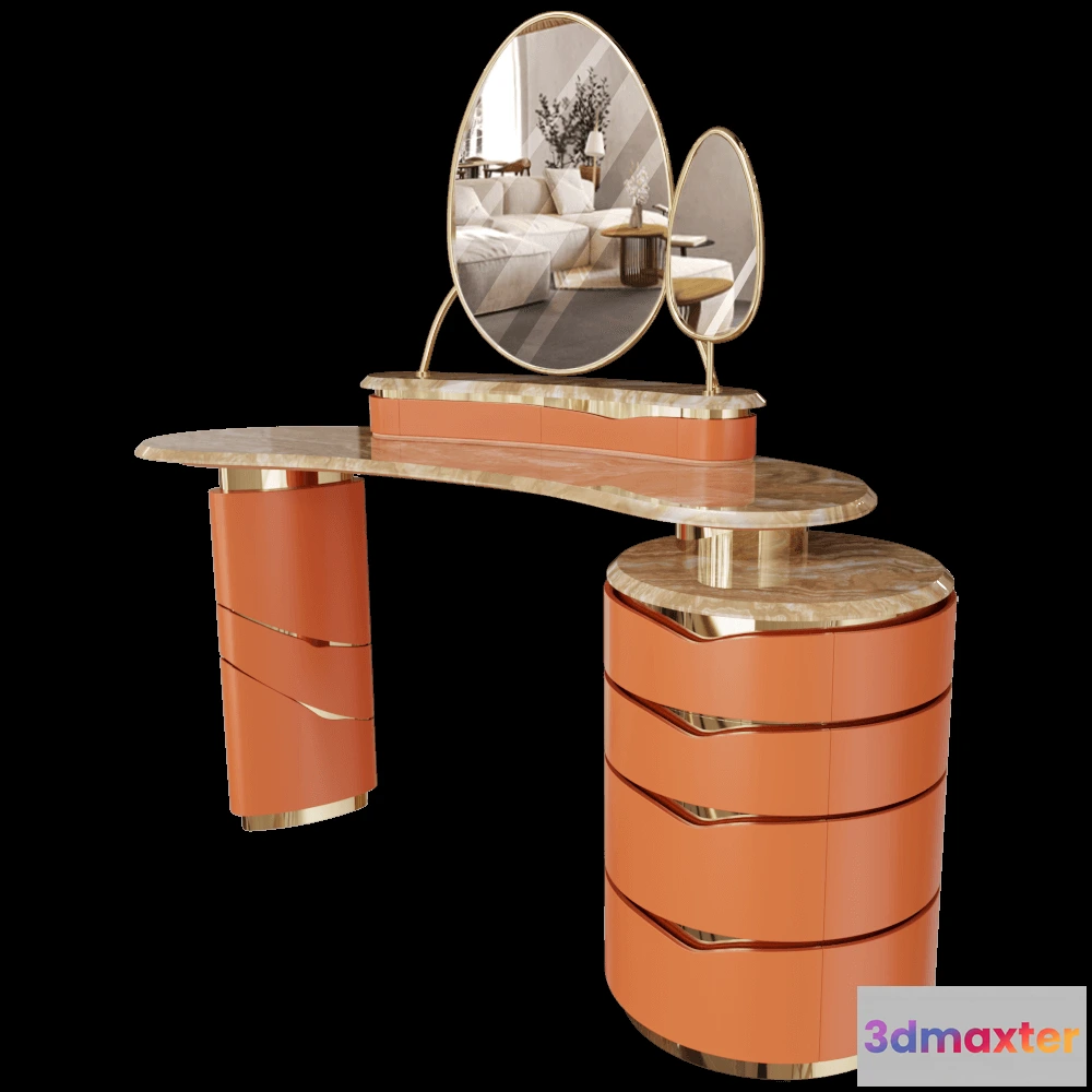 1623776 - Jetclass - Dressing table Donna 3D Max