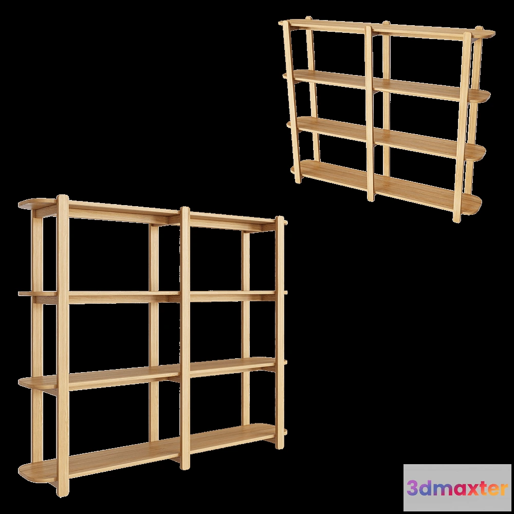 1623924 - lulu’space - Rack Carpi High 2 3D Max