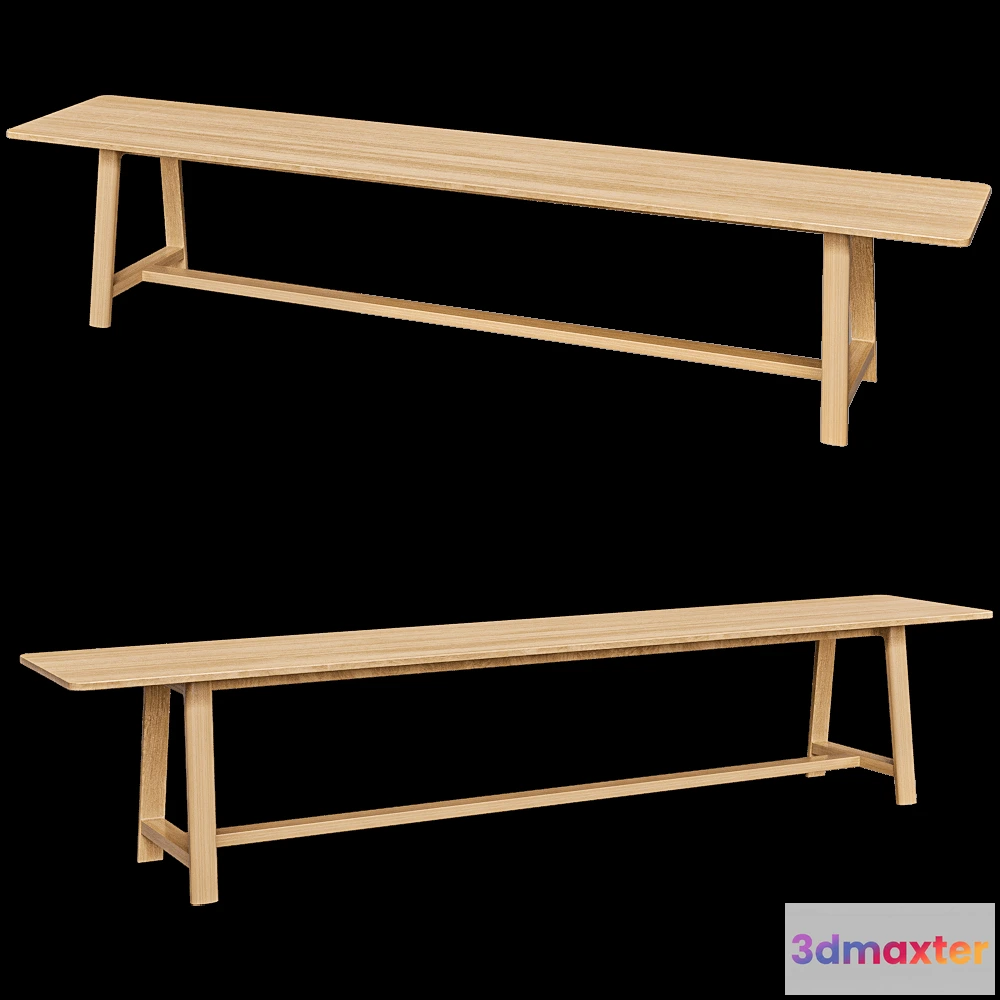 1624036 - MOR Design - Bench Frame 3D Max