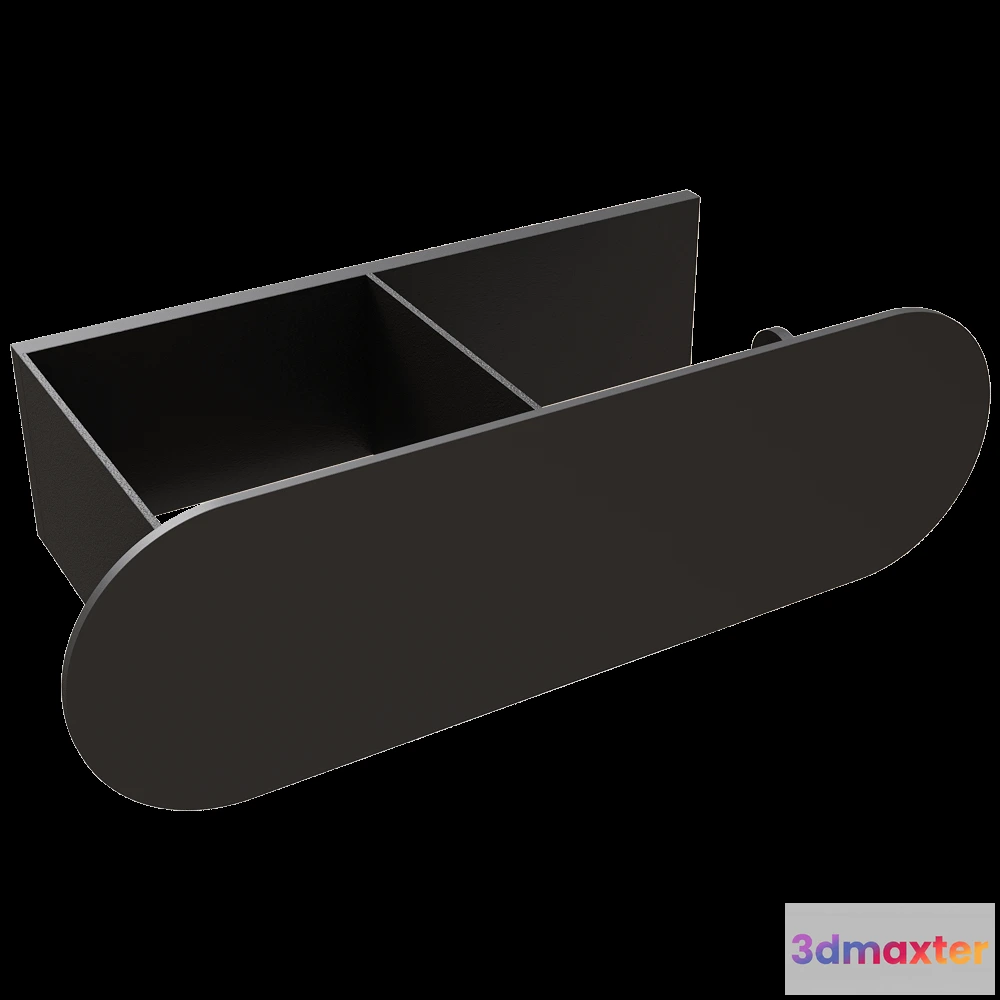 1624476 - Tezza  - Paper Holder Rollo Disco Shelf 1 3D Max