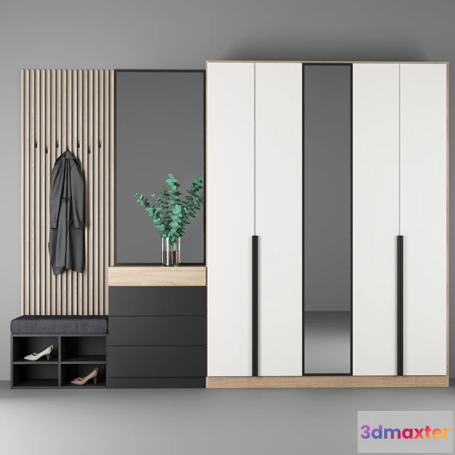 1625496 - furniture - Wardrobe 3D Max