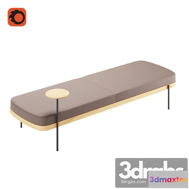 1032866 - Bench abisko ab 3p00 from true design