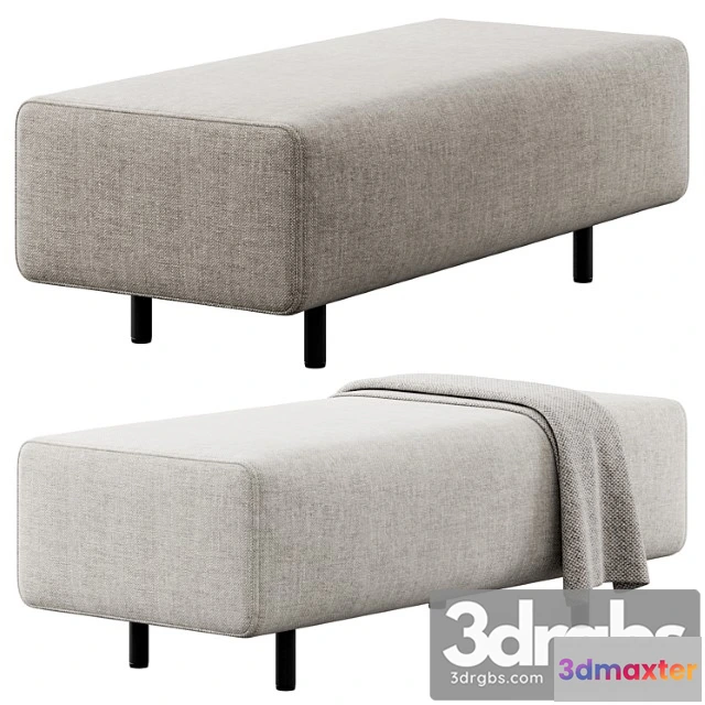 1032878 - Block party lounge bench by poppin