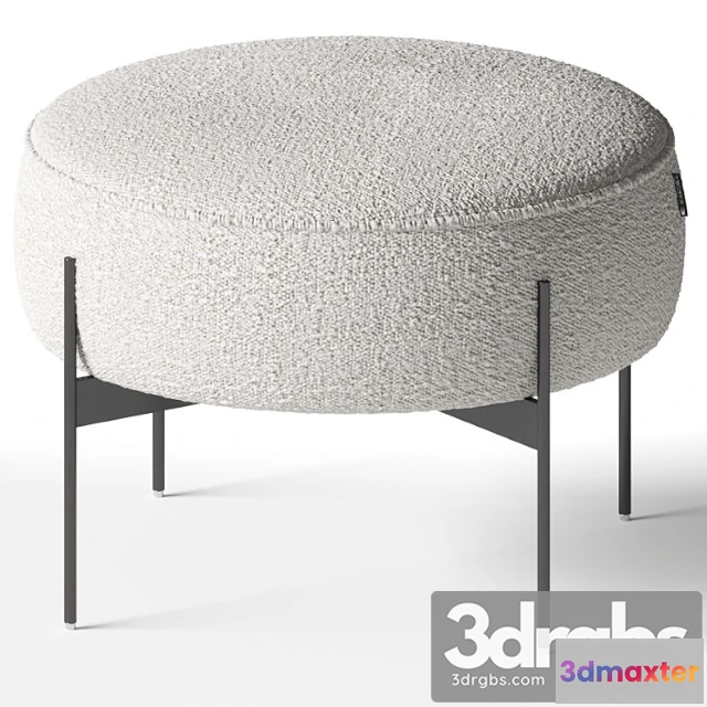 1033020 - Kardiel - dot fabric ottoman