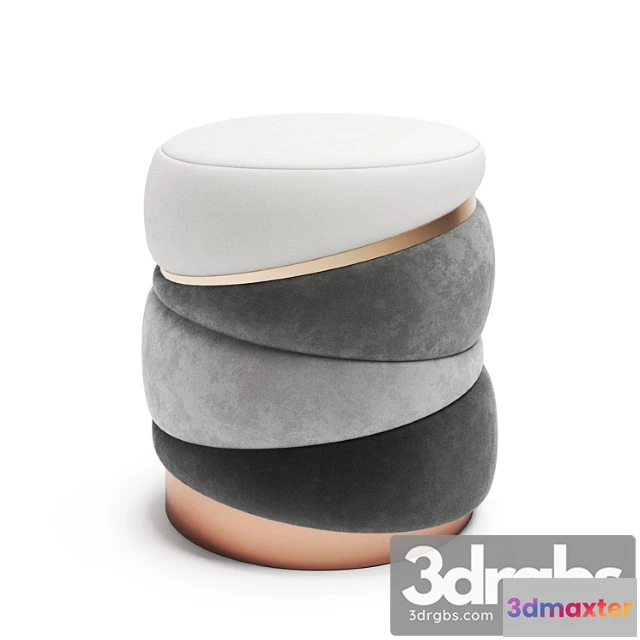 1033088 - Muranti obsidian stool