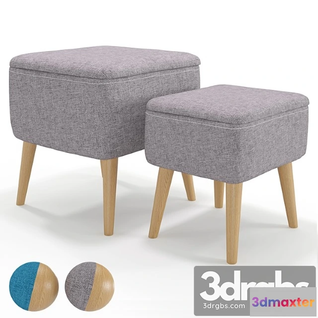 1033166 - Pouf halmar pula