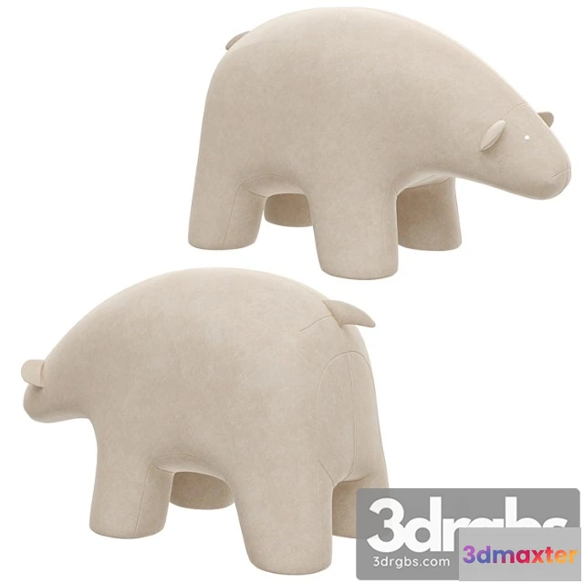 1033214 - Pouffe sweet bear light