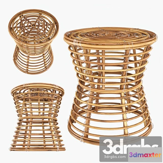 1033228 - rattan stool