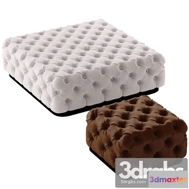 1033244 - Rollking-square pouf