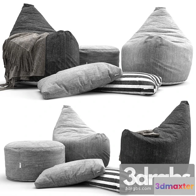 1033326 - Weekend set lounge satellite beanbag