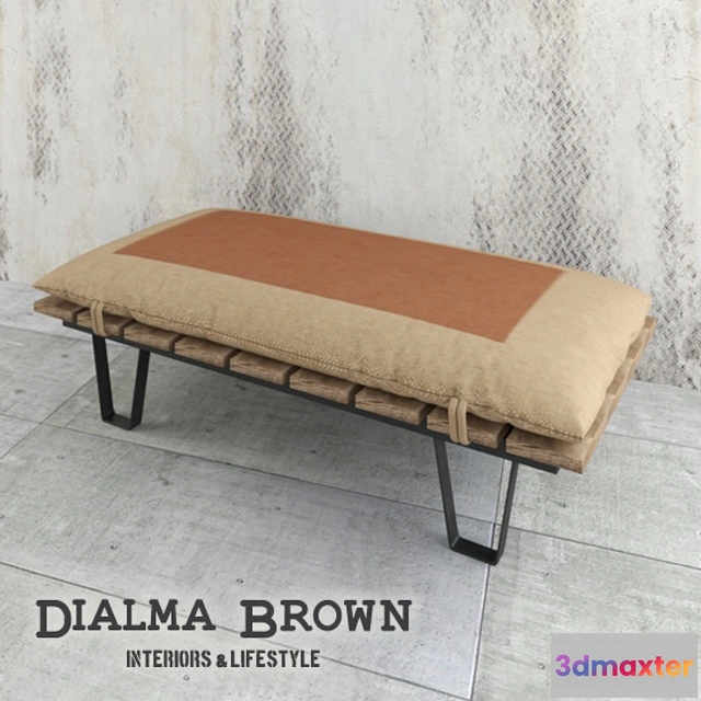 1078960 - Dialma Brown bench - 212517