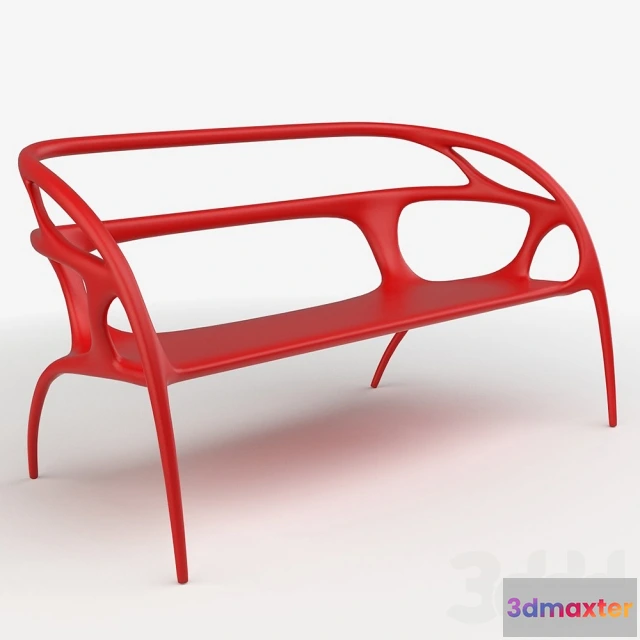 1088302 - Organic Design Plastic Bench - 221859