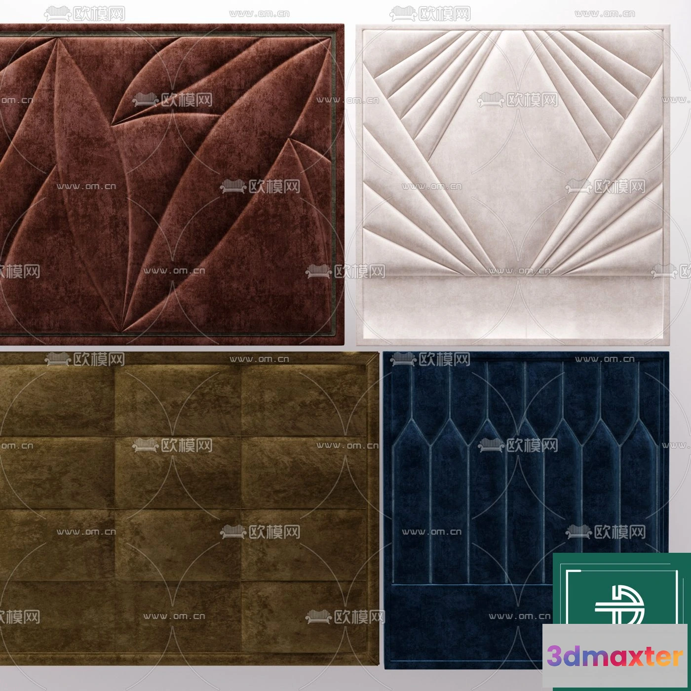 1220474 - Headboard - Bedboard - Modern 3D Models - 009