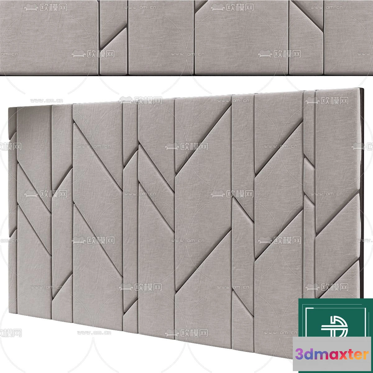 1220504 - Headboard - Bedboard - Modern 3D Models - 024