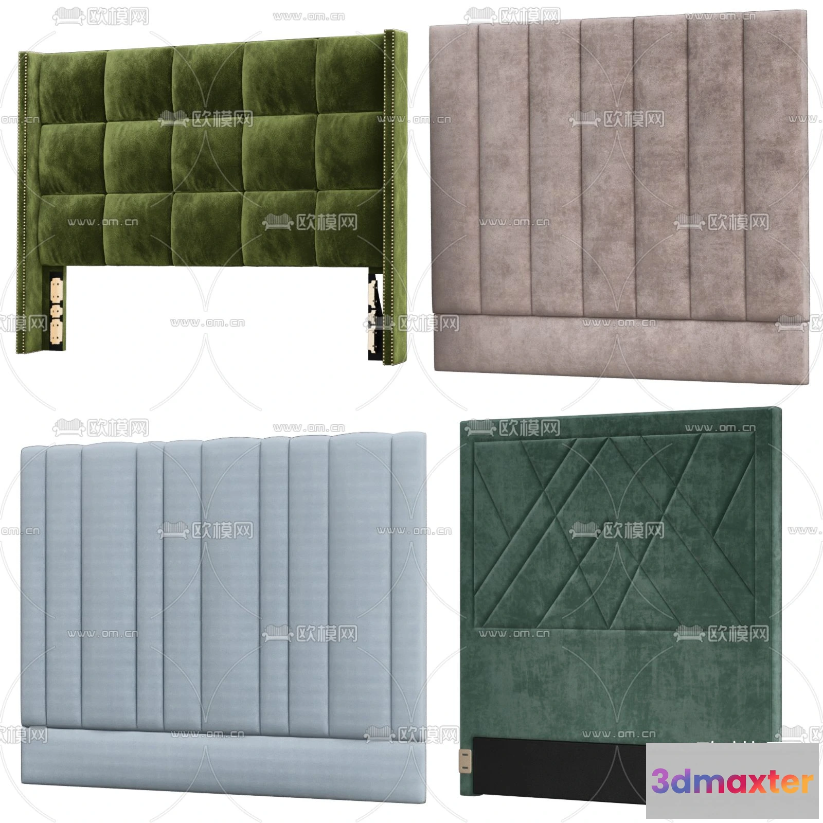 1220538 - Headboard - Bedboard - Modern 3D Models - 041