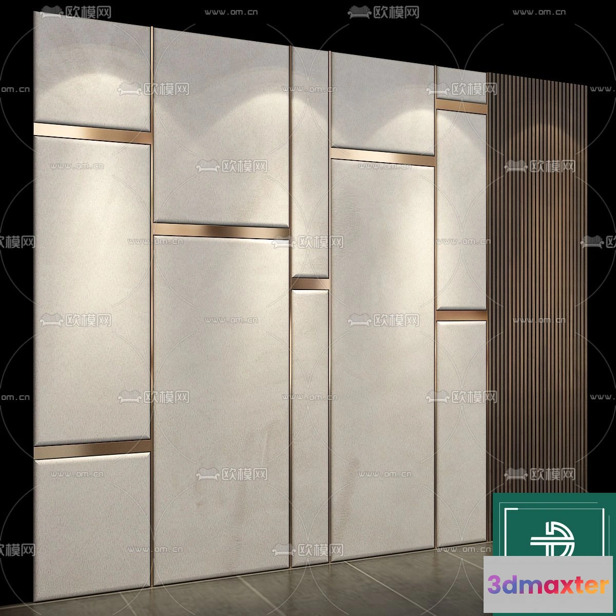 1220574 - Headboard - Bedboard - Modern 3D Models - 059