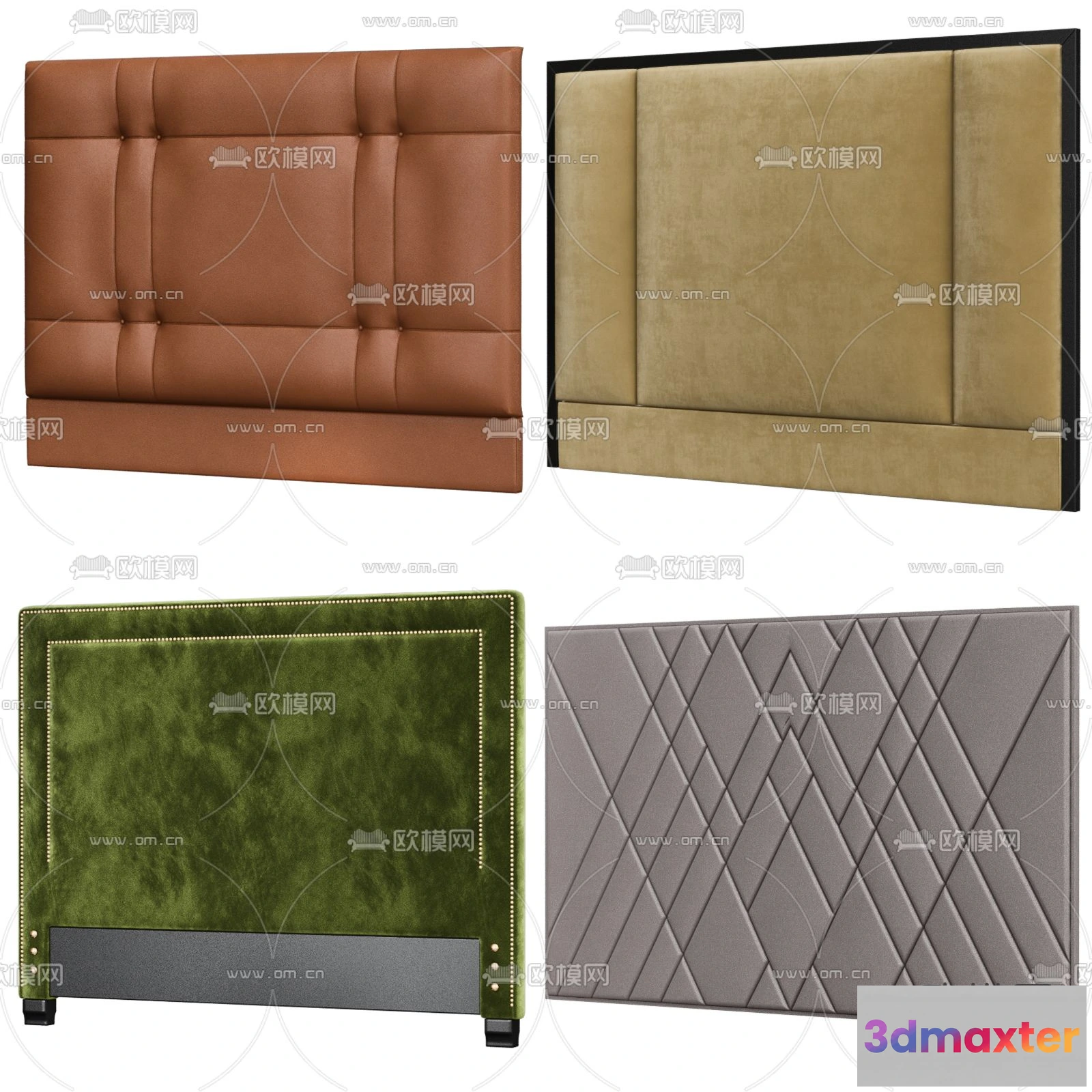 1262360 - Headboard - Bedboard - Modern 3D Models - 042