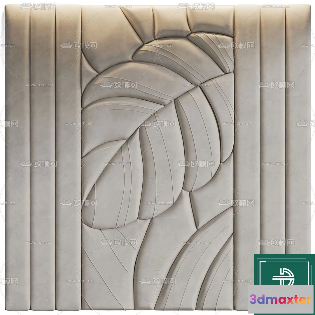 1262372 - Headboard - Bedboard - Modern 3D Models - 048