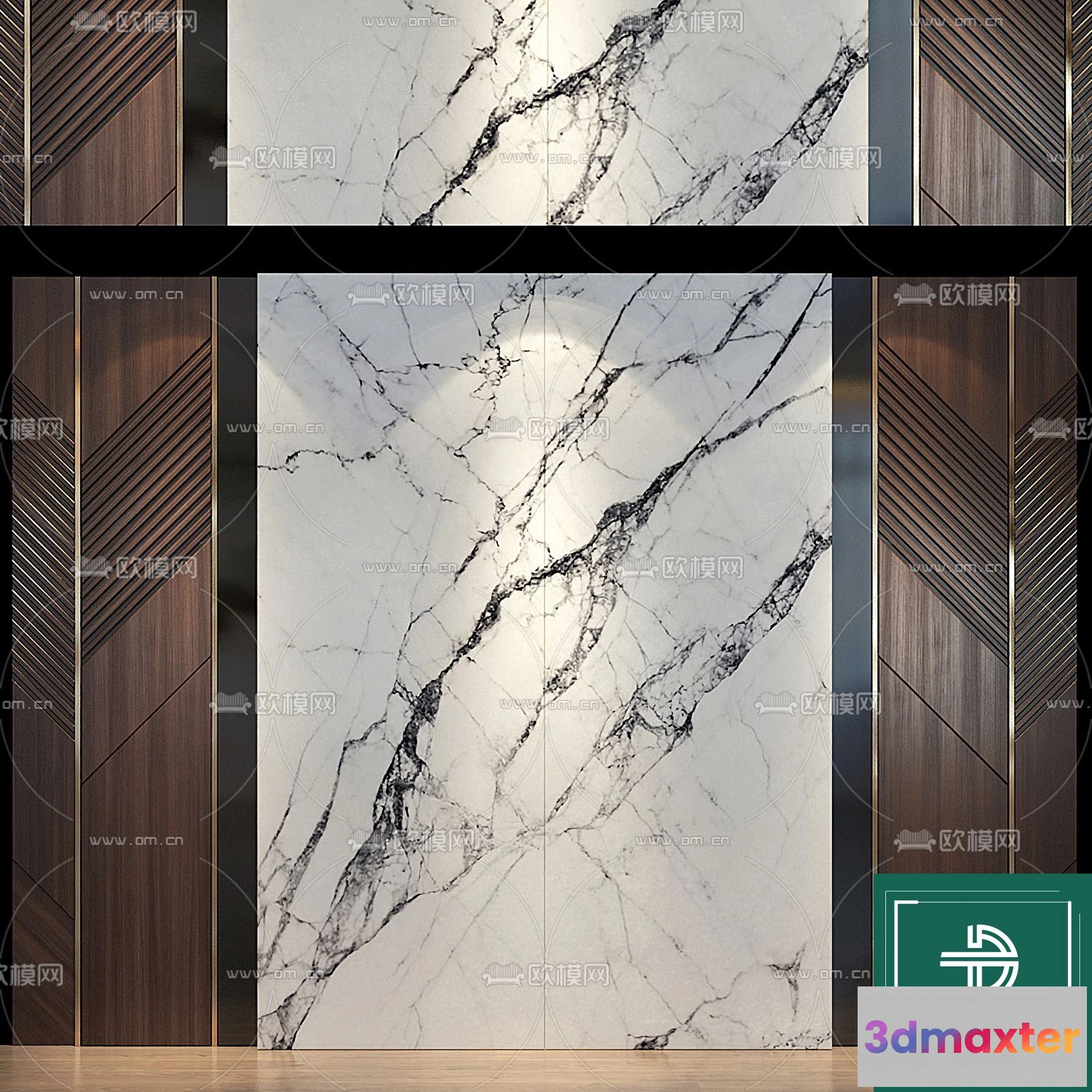 1262390 - Headboard - Bedboard - Modern 3D Models - 057