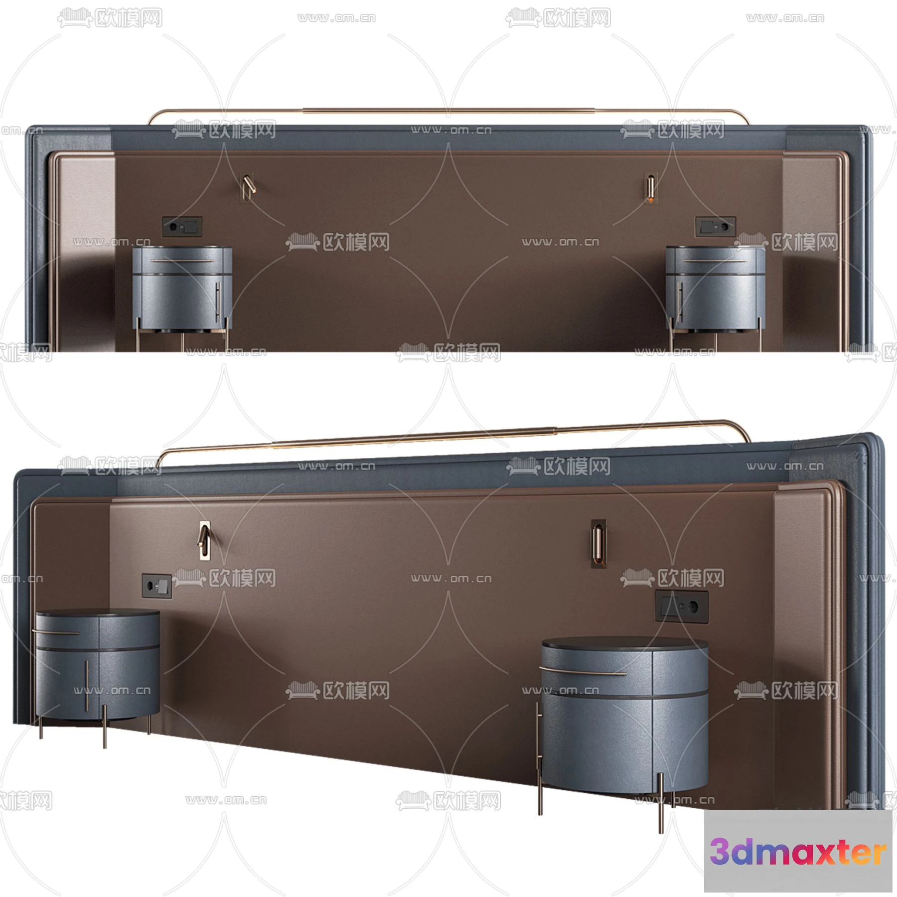 1262460 - Headboard - Bedboard - Modern 3D Models - 092