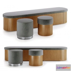 1263890 - Bench - Solf Chair - 3D Model Download - 034