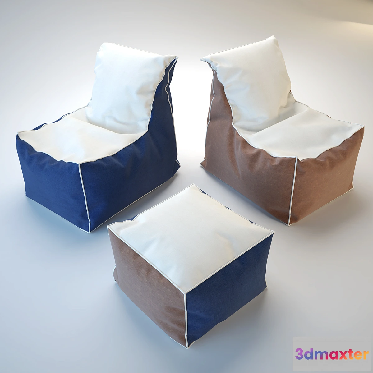 1272216 - Armchair _ Pouf 3D Max