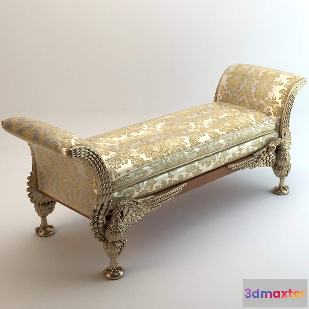 1274352 - Classical bench 3D Max