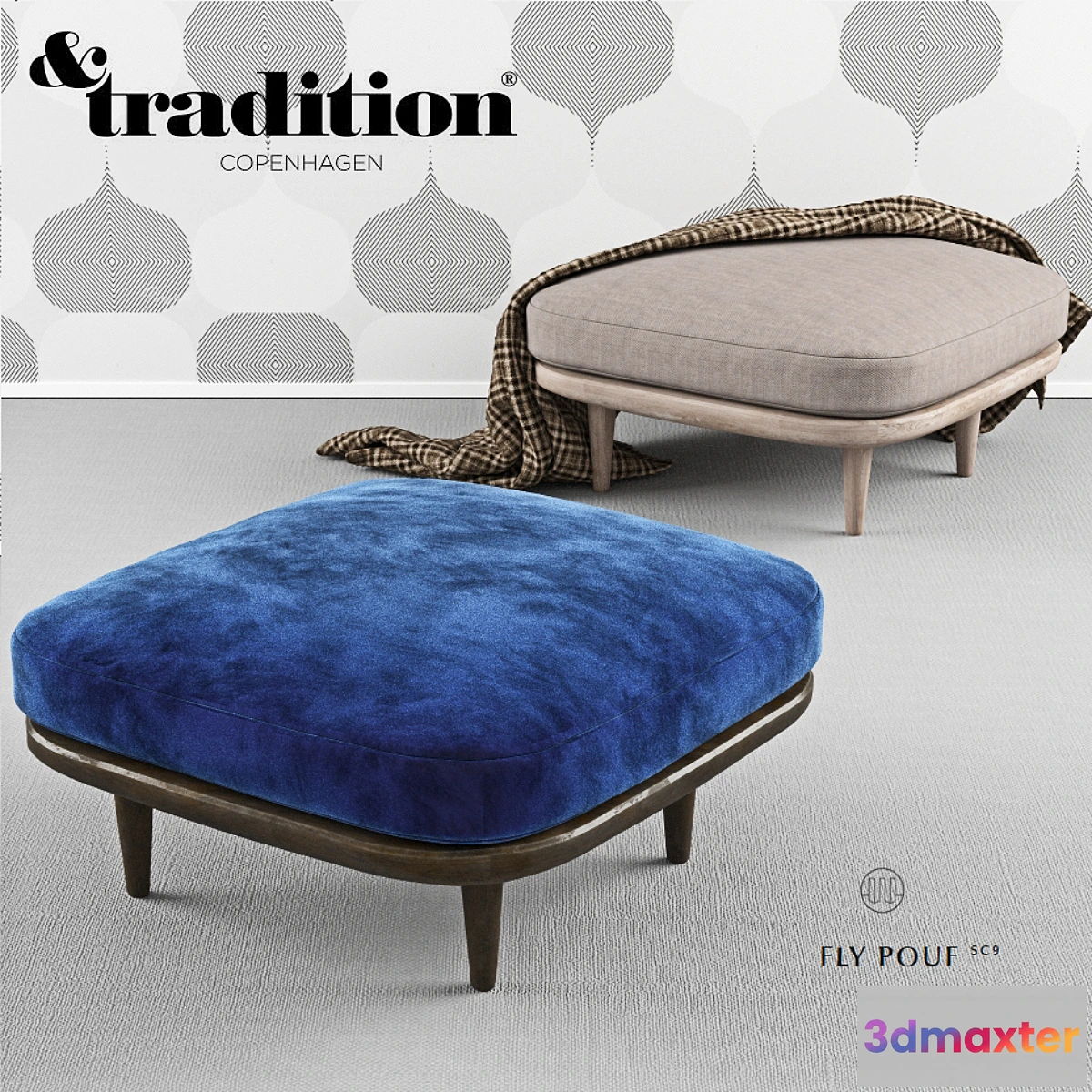 1278646 - fly pouf andtradition 3D Max