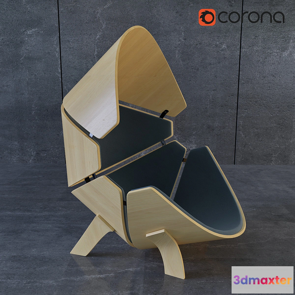 1278738 - Armchair-seekers 3D Max