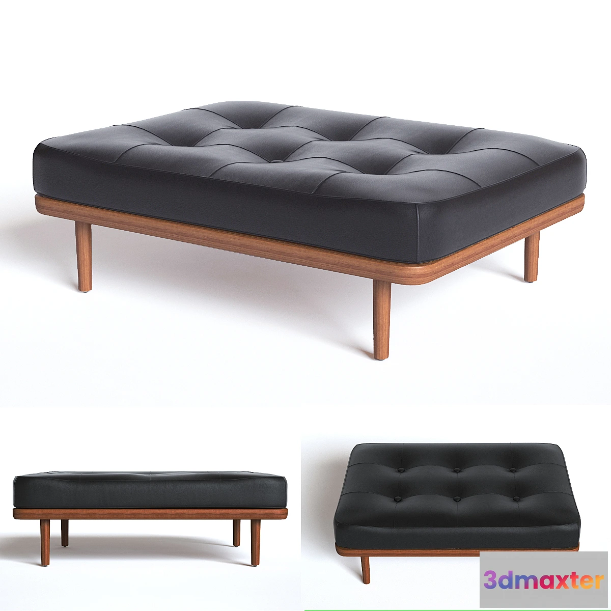 1280564 - UTILITY OTTOMAN 3D Max