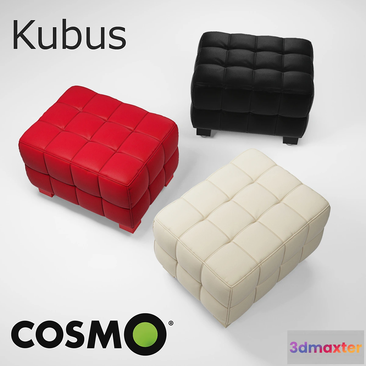 1281618 - Ottoman Kubus 3D Max