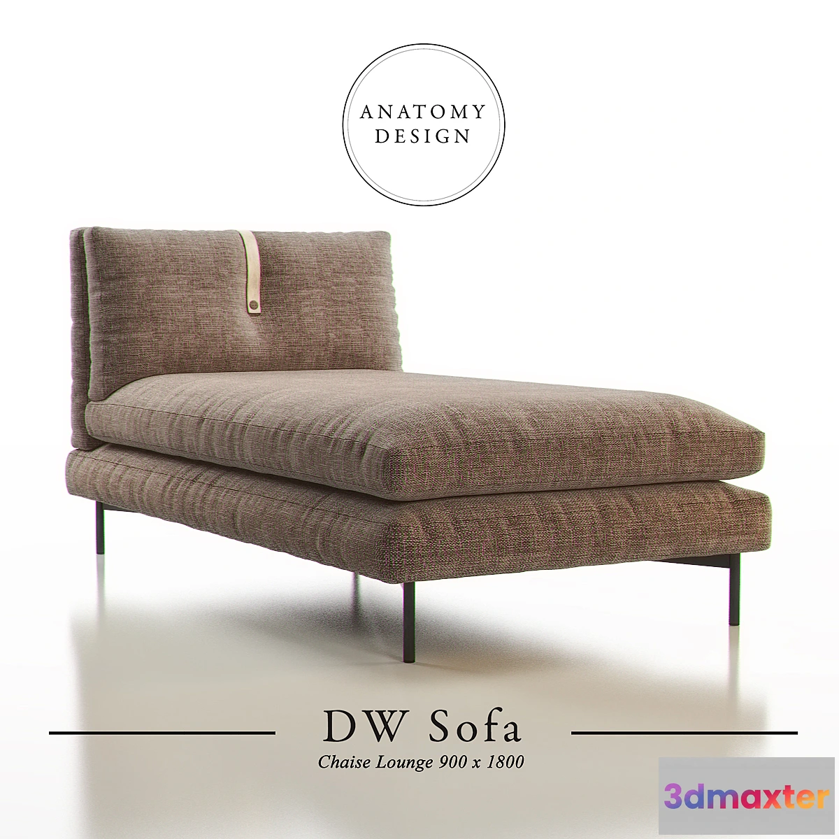 1282180 - Anatomy Design - DW Sofa Chaise Lounge - No.2 3D Max