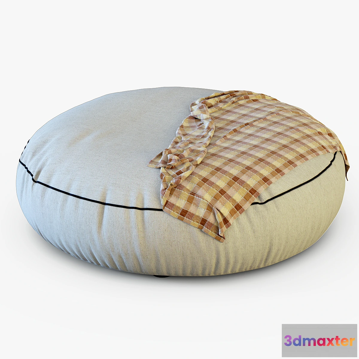 1287202 - Pouf Elise 3D Max