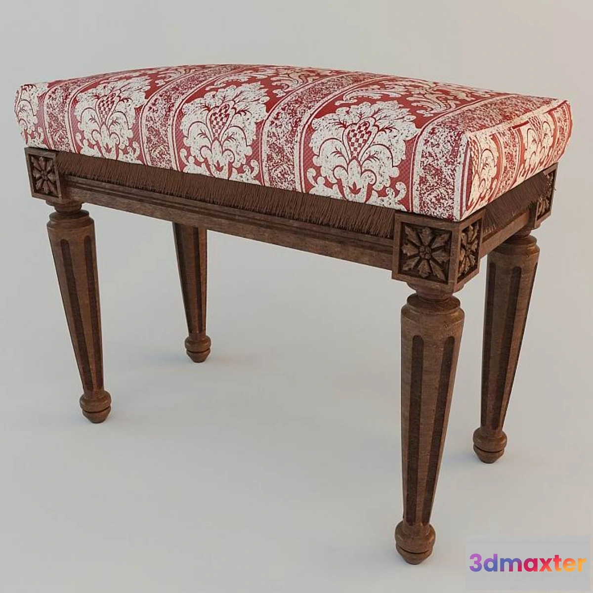 1287554 - Classic pouf 3D Max