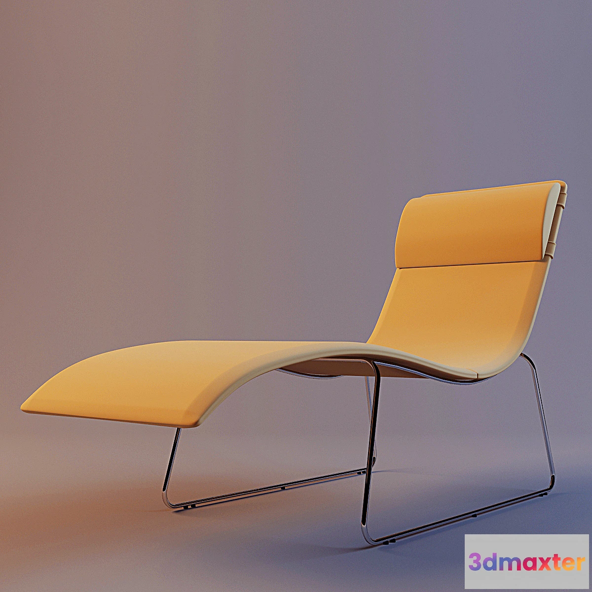 1291667 - Chaise lounge-chair Midj Relax 3D Max