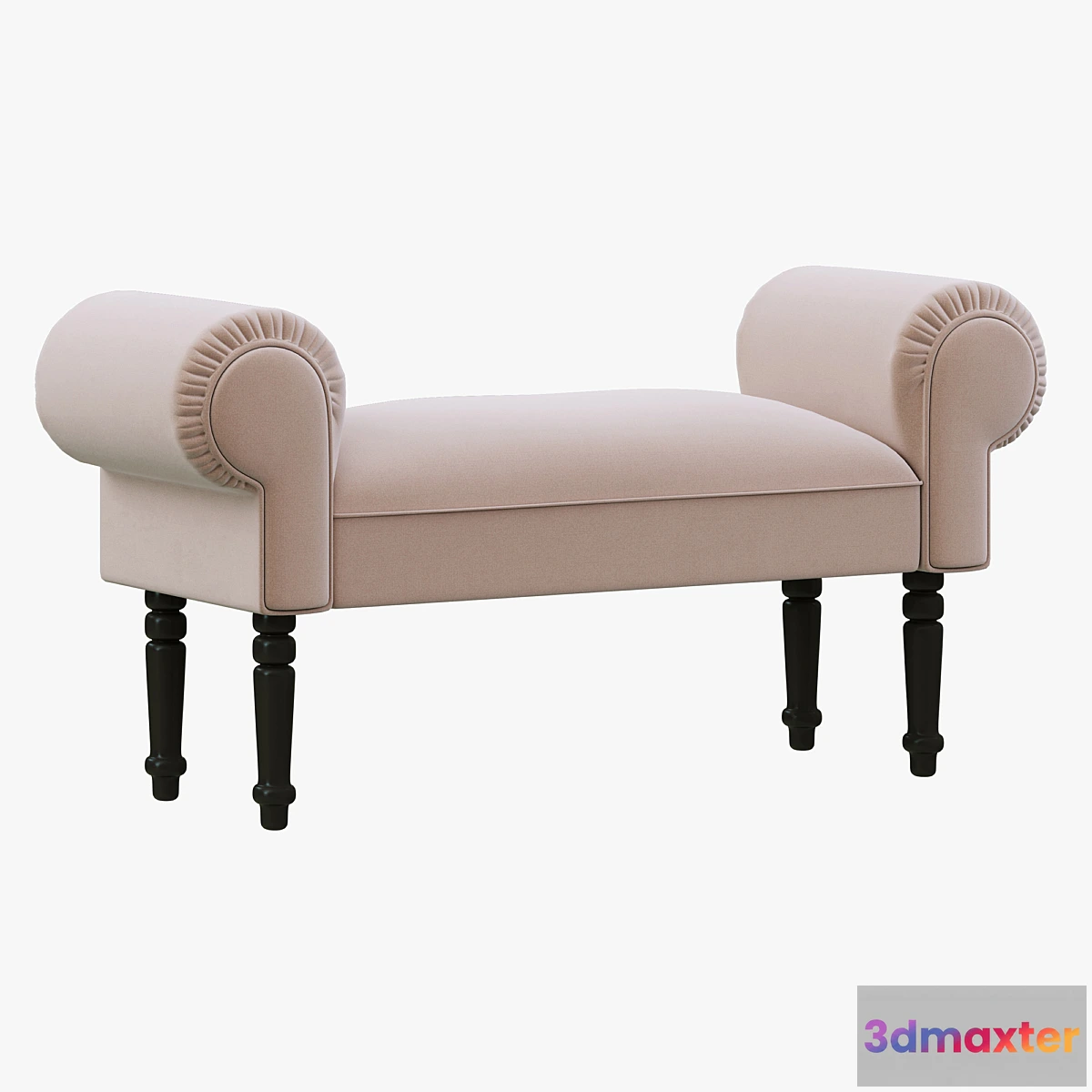 1292806 - HPDECOR Keep Calm ottoman 3D Max