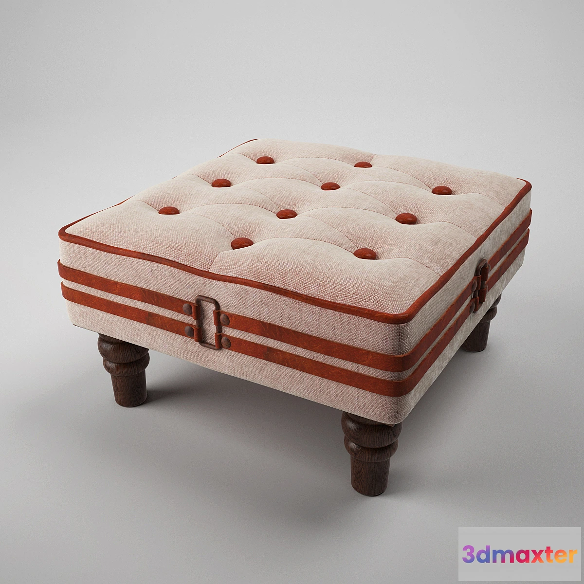 1293006 - Low stool Snitram 3D Max