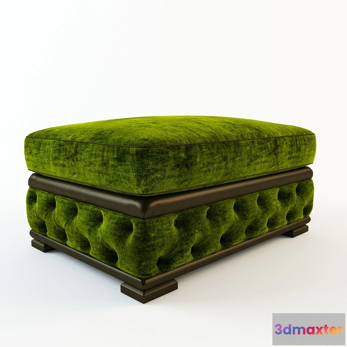 1293221 - Bedding miami ottoman 3D Max