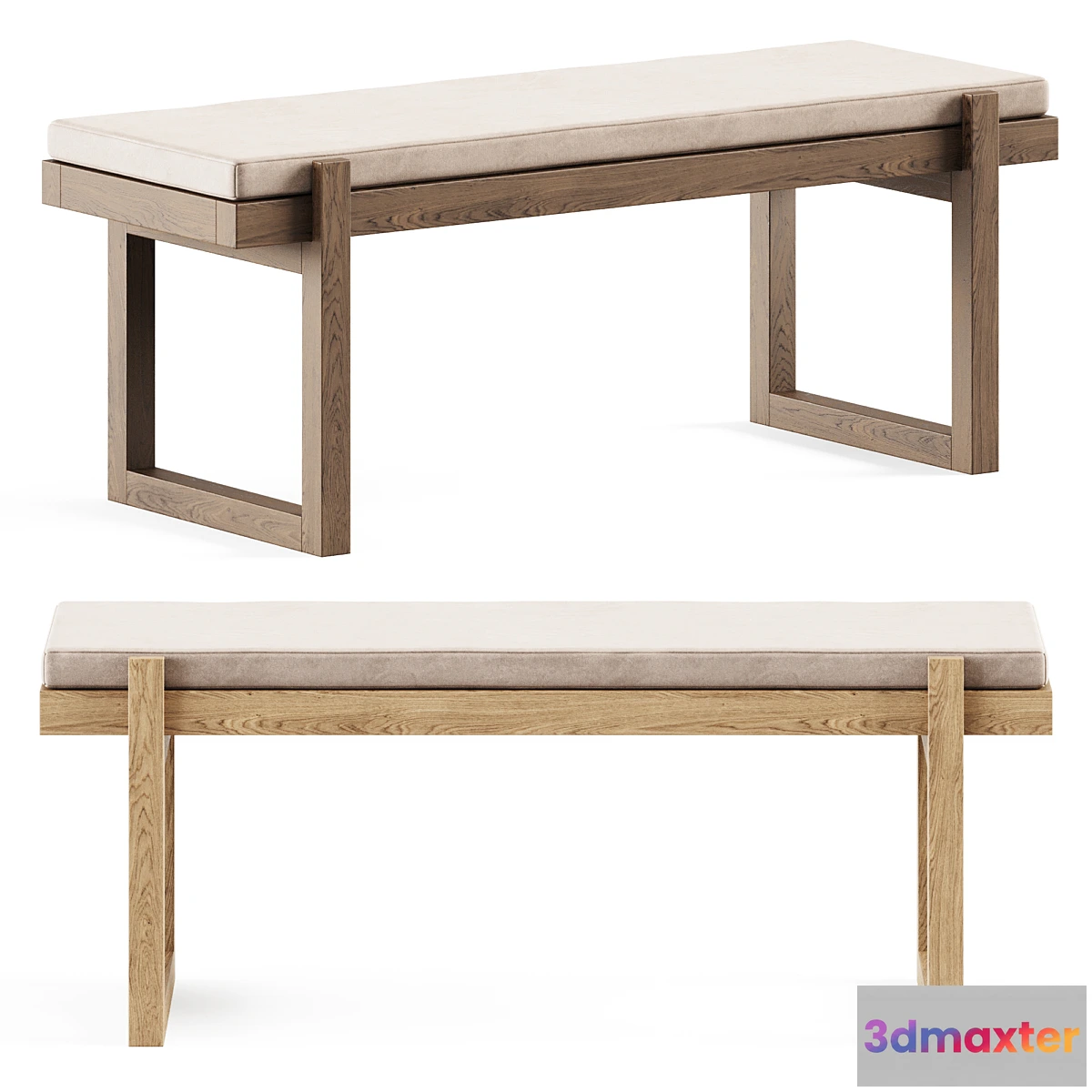 1297203 - Minimal Bench by Kristina Dam Studio 3D Max