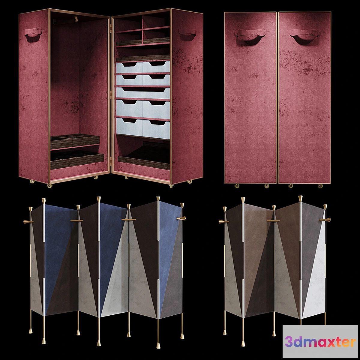 1300818 - Baxter set 3D Max