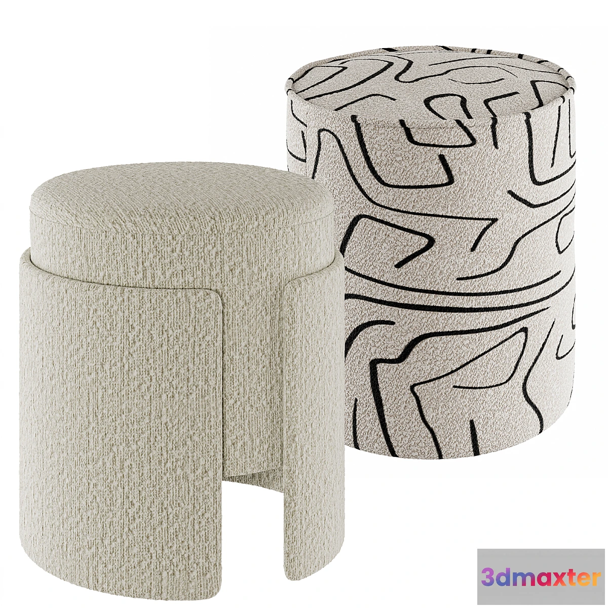 1301892 - Poufs Mebel Made - No.2 3D Max