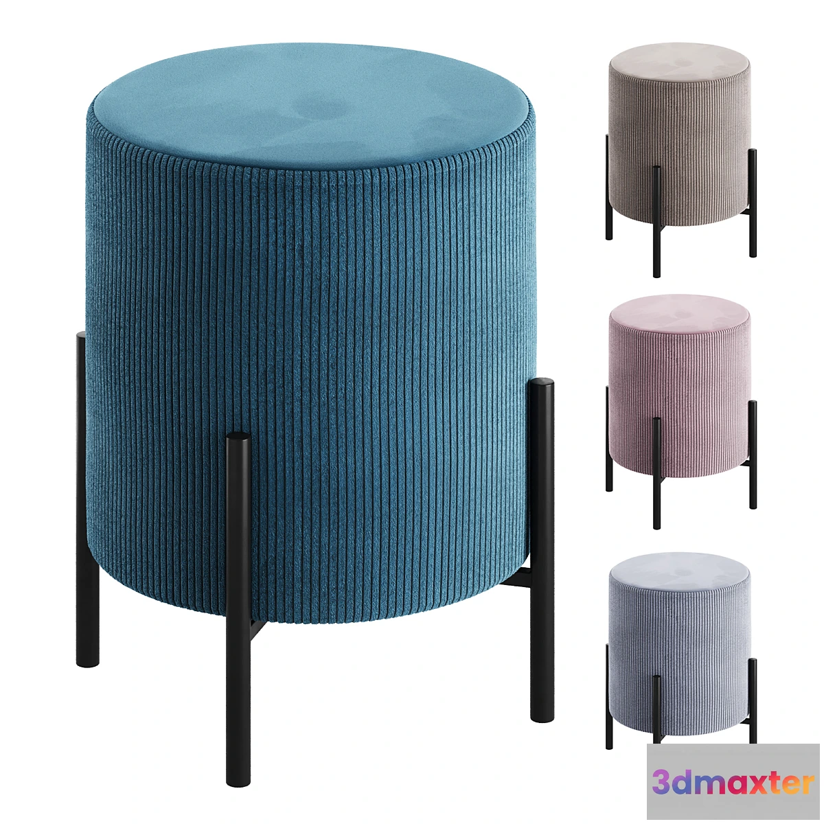 1302531 - Pouf Laren - No.2 3D Max