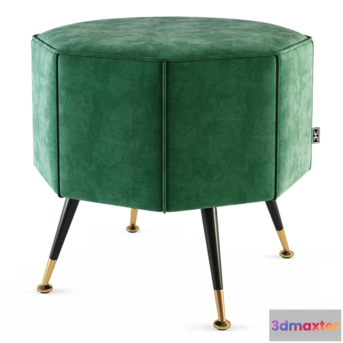 1304120 - EICHHOLTZ _ Stool Colmar 3D Max