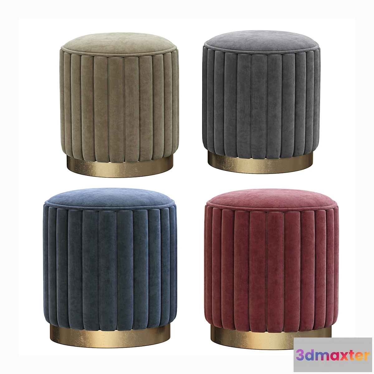 1306337 - Stool-allegra 3D Max