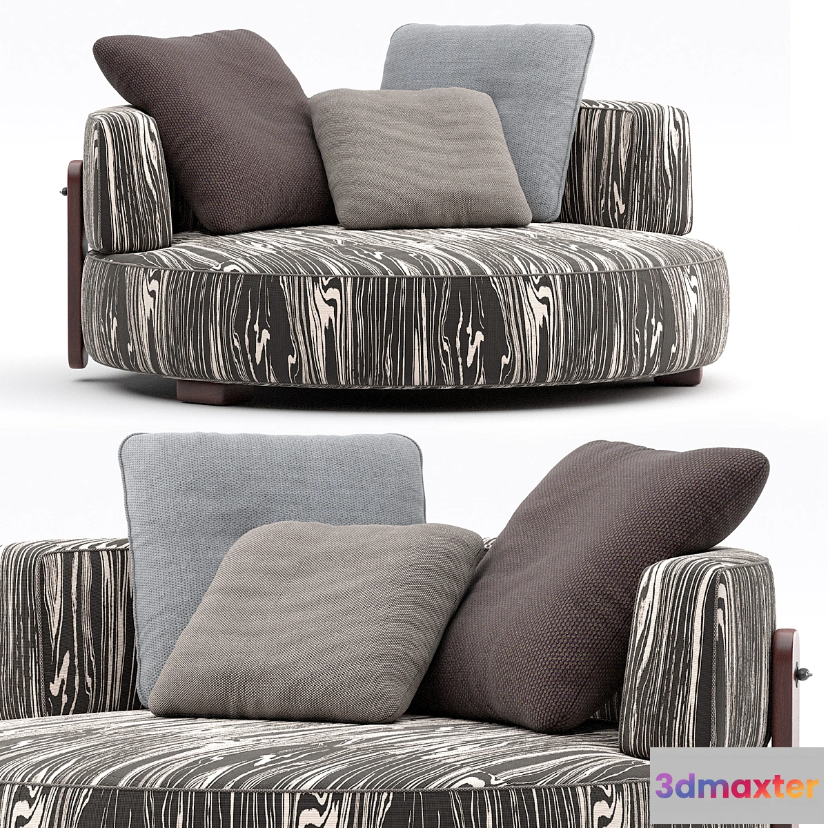 1306605 - LOVESEAT Florida By Minotti 3D Max