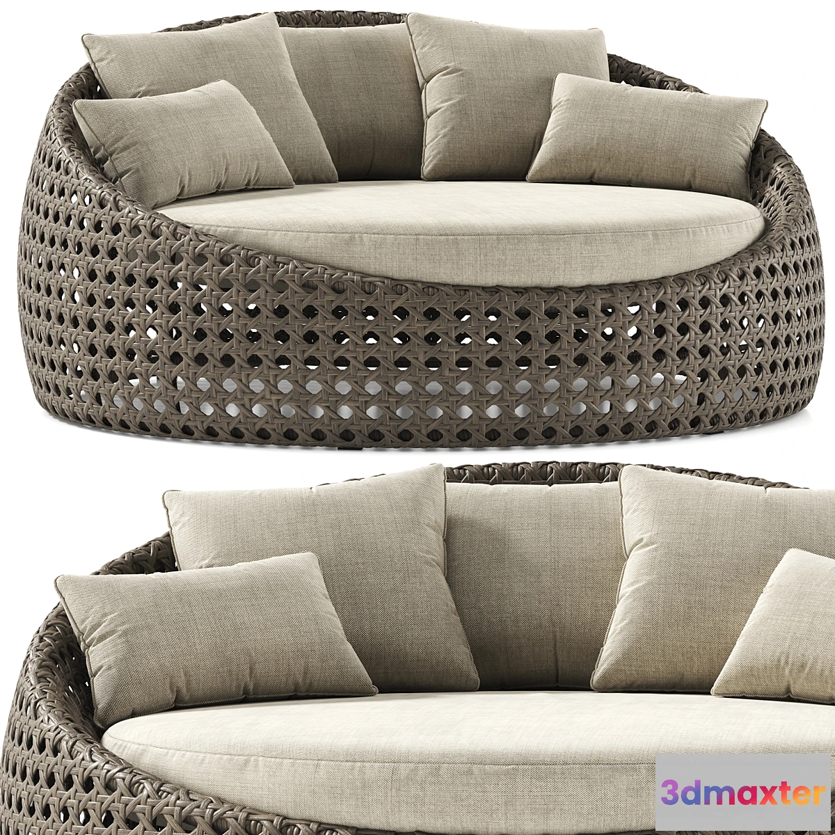 1306736 - St Martin Daybed 3D Max