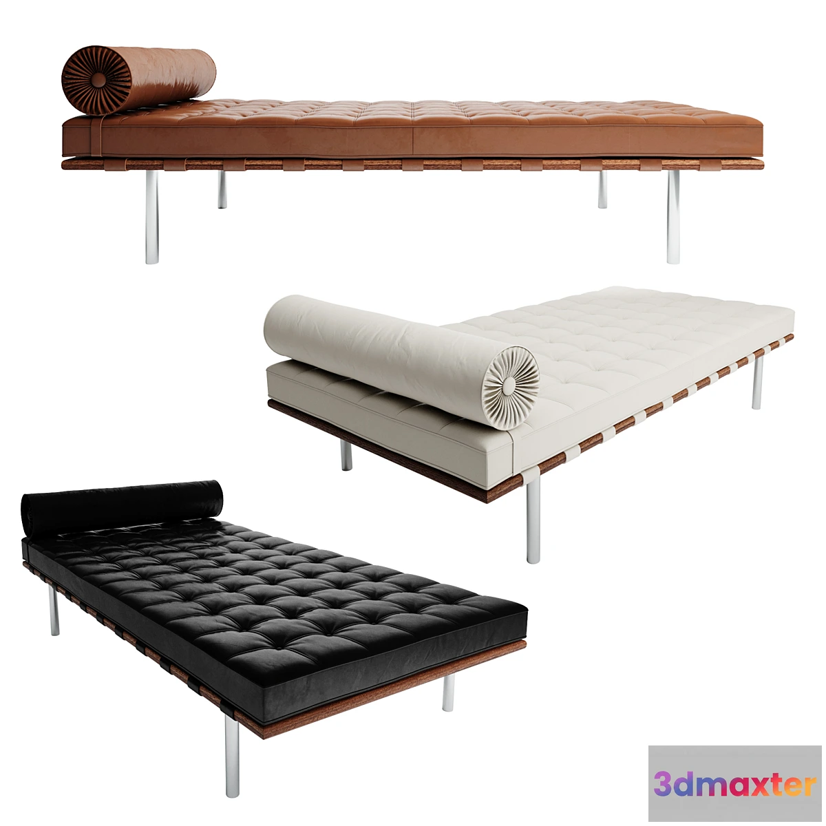 1313244 - Barcelona_daybed 3D Max