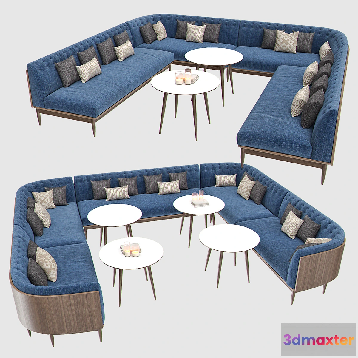 1313832 - BANQUET Seating 001 3D Max